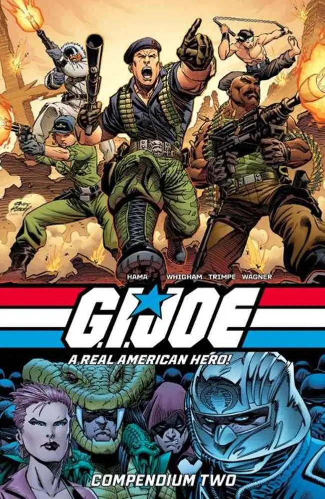 G.I. Joe A Real American Hero Compendium TPB Book 02 Andy Kubert & Laura Martin Cover - Comic Book