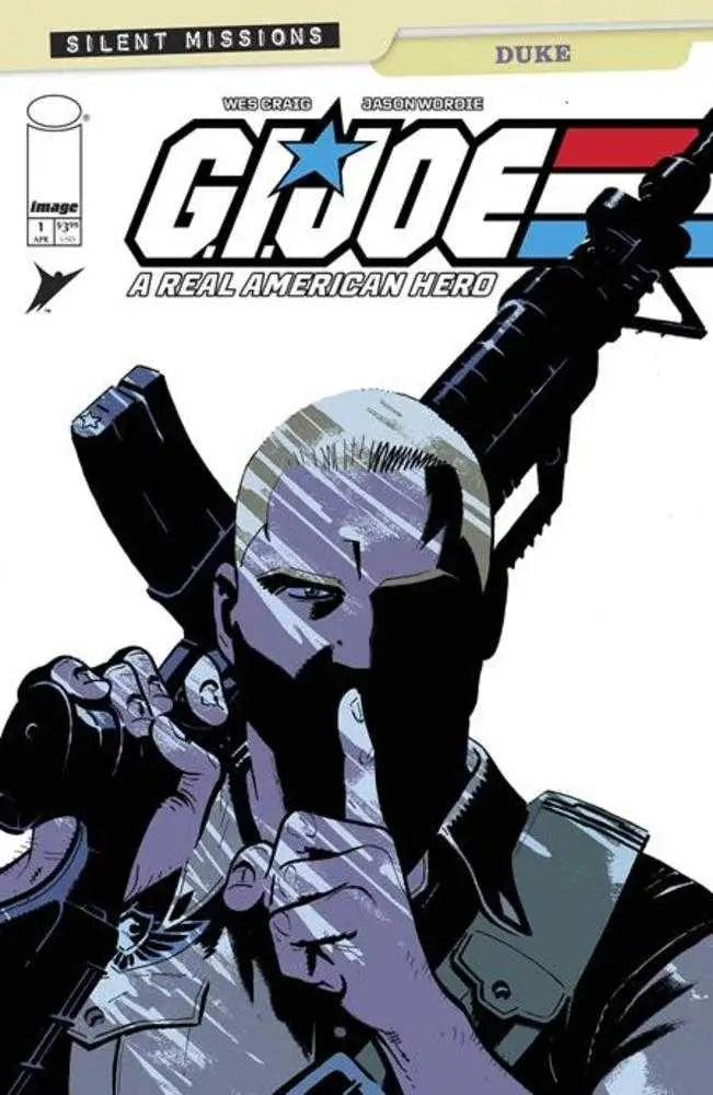 G.I. Joe A Real American Hero comic book Cover A featuring Duke by Wes Craig and Jason Wordie