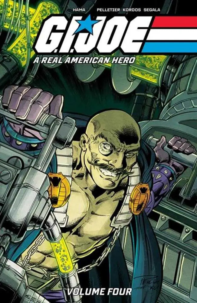 G.I. Joe A Real American Hero TPB Volume 04 Direct Market Exclusive Paul Pelletier & Tony Kordos Cover - Comic Book