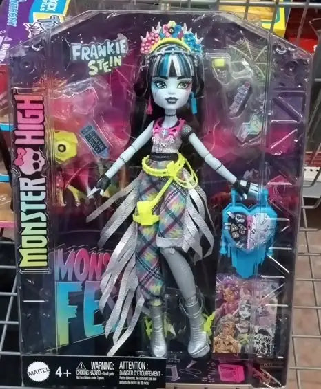 Monster High Frankie Stein Doll G3 NIB at Monster Fest perfect for collectors