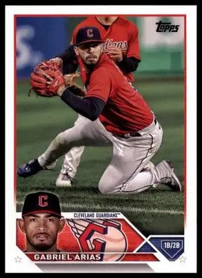 Gabriel Arias 2023 Topps #402 Cleveland Guardians - Baseball Card Single