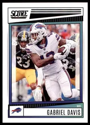 Gabriel Davis 2022 Score #261 Buffalo Bills - Football Card Single