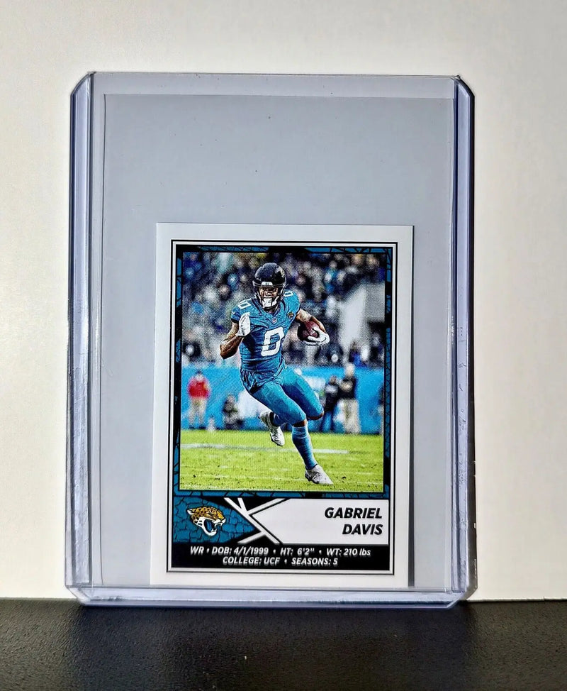 Gabriel Davis 2024 Panini NFL Sticker #206 Jacksonville Jaguars