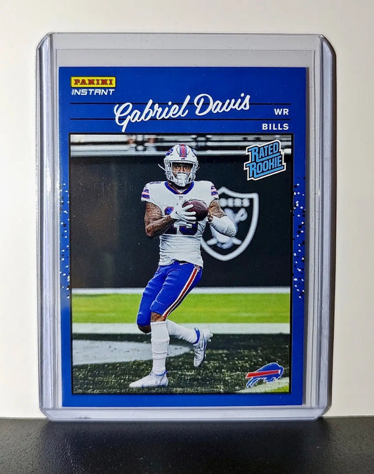 Gabriel Davis Rookie 2020 Panini NFL #39 Rated Rookie Card Buffalo Bills - Football Card Single