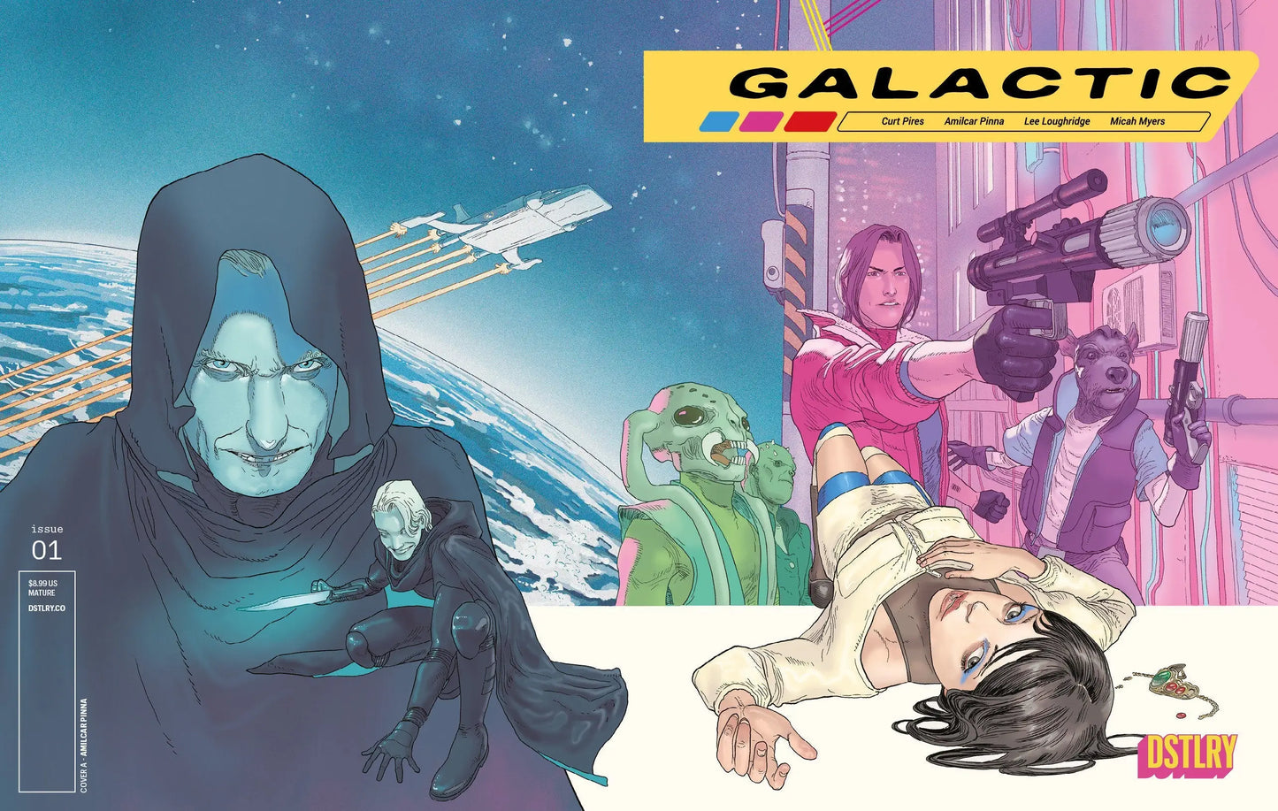 Galactic #1 Cover A Amilcar Pinna - Comic Book