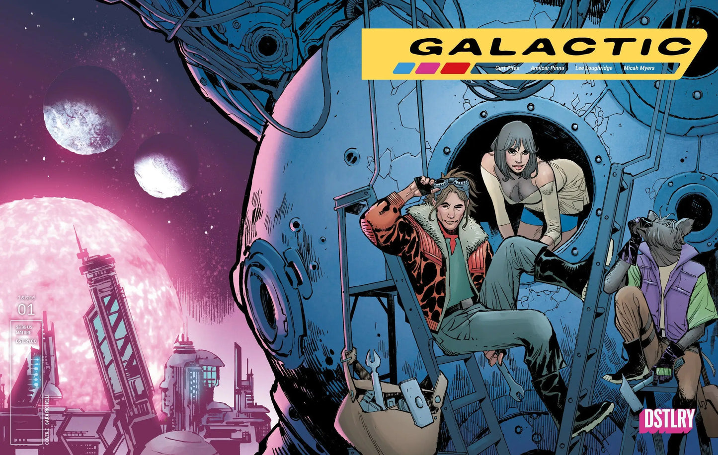Galactic #1 Cover E Sara Pichelli Variant - Comic Book