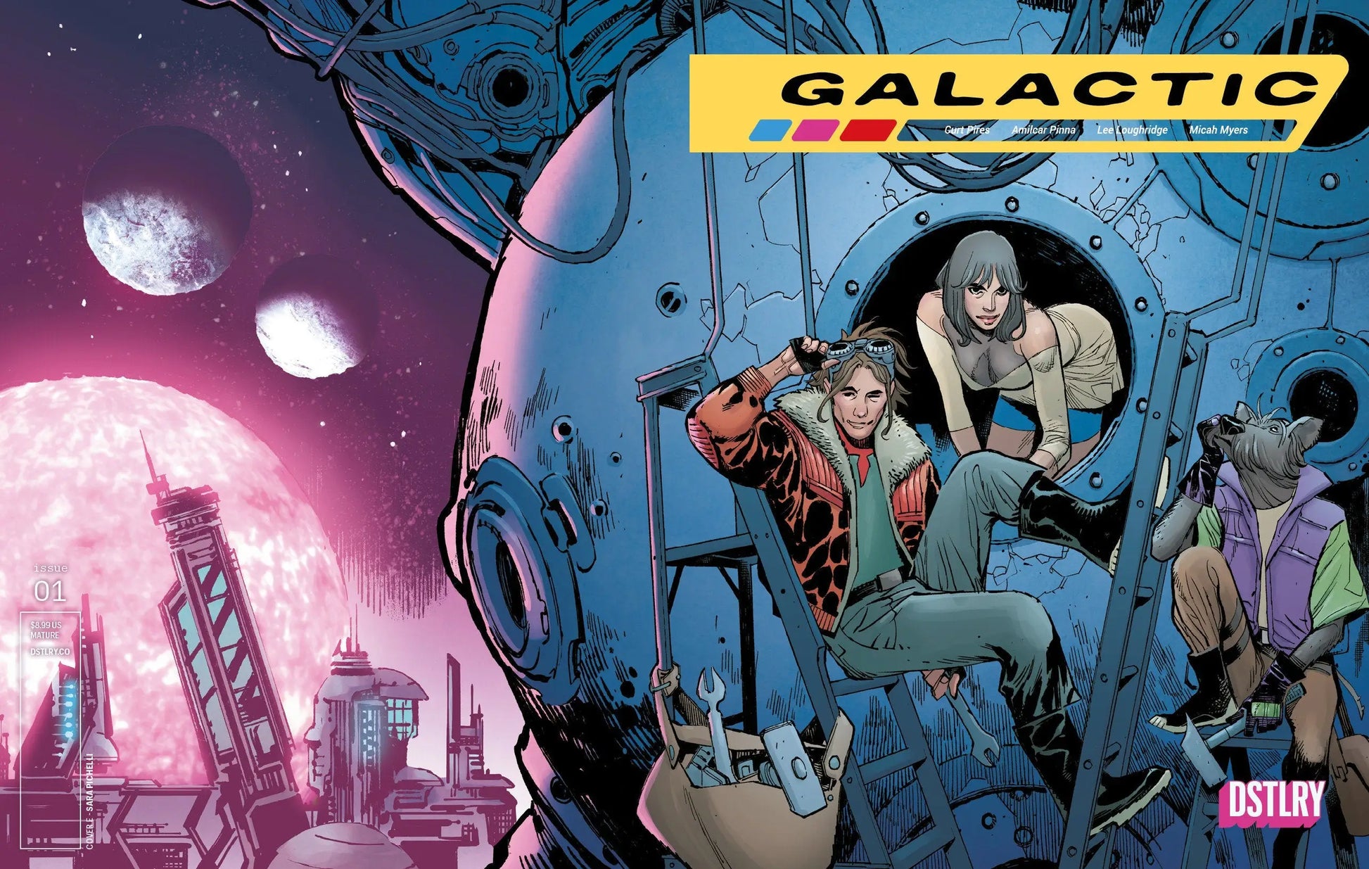 Galactic #1 Cover E Sara Pichelli Variant - Comic Book