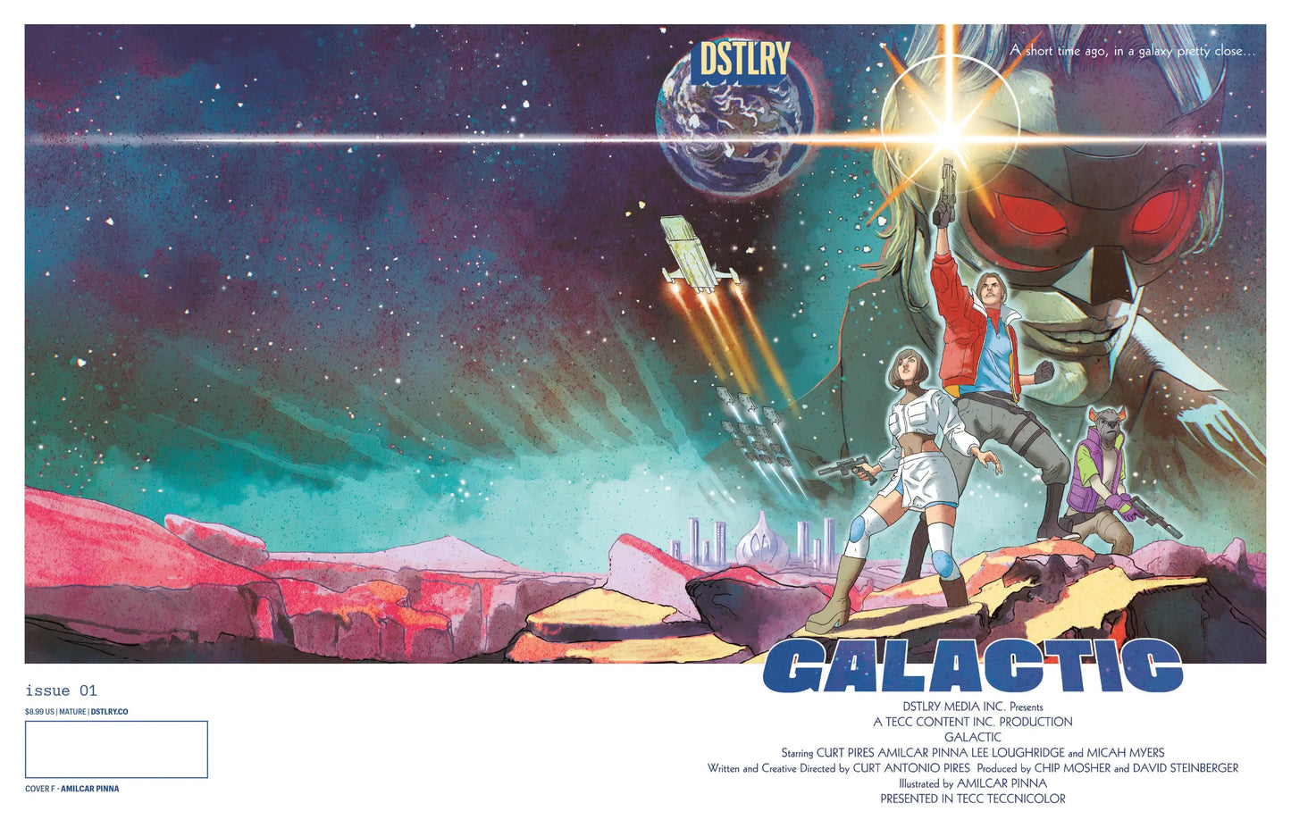 Galactic #1 Cover F Amilcar Pinna Homage Variant - Comic Book