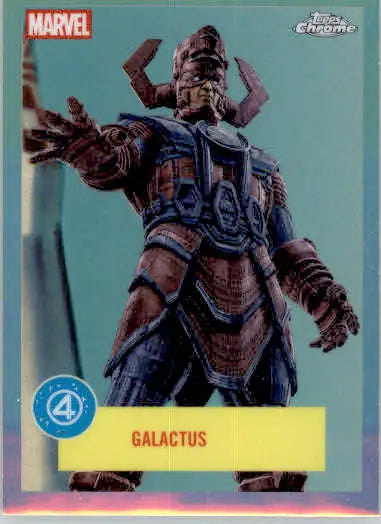 Galactus - 2025 Topps Chrome Marvel - #FF-7 - Fantastic Four: First Steps - Marvel Card Single