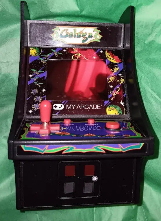 Galaga Mini My Arcade Cabinet Game Machine Retro Micro Player Tested Working