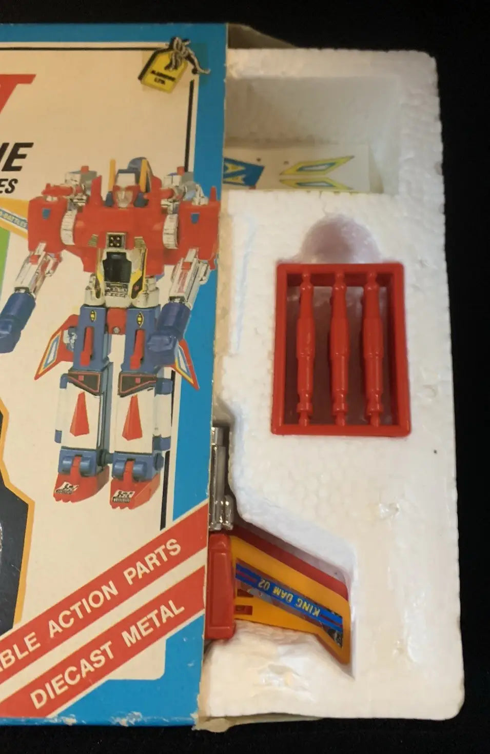 Galaxy Three in One Die-Cast Space Robot Diaclone Dia-Battles Action Figure MIB - Action Figure & Toy
