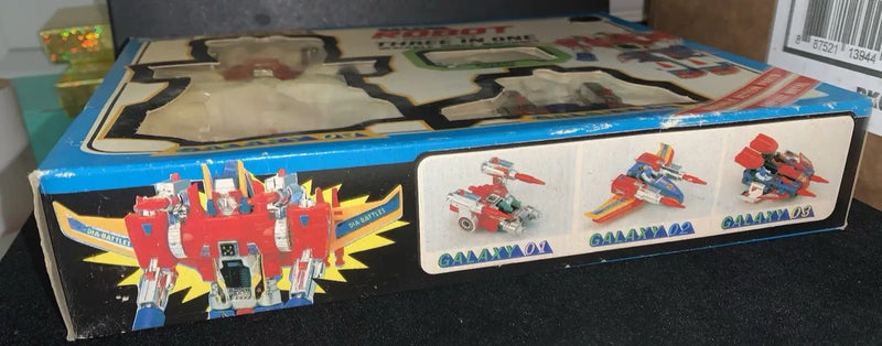 Galaxy Three in One Die-Cast Space Robot Diaclone Dia-Battles Action Figure MIB - Action Figure & Toy