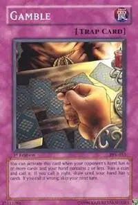 Gamble - Pharaoh’s Servant - PSV-053 - 1st Edition LP Yu-Gi-Oh - Yu-Gi-Oh! Card Single