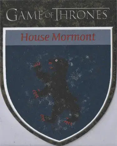 Game of Thrones Complete Series Case Topper Card H13 House Mormont - Entertainment Memorabilia
