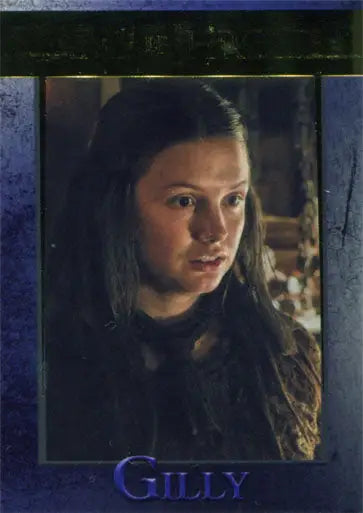 Young woman with dark hair on Game of Thrones Gold Parallel trading card