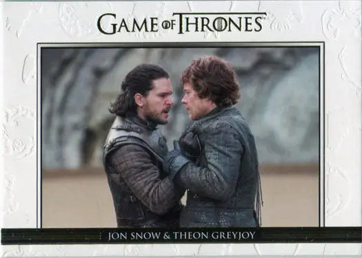 Game of Thrones Season 7 Gold Parallel DL46 Relationships Chase Card image