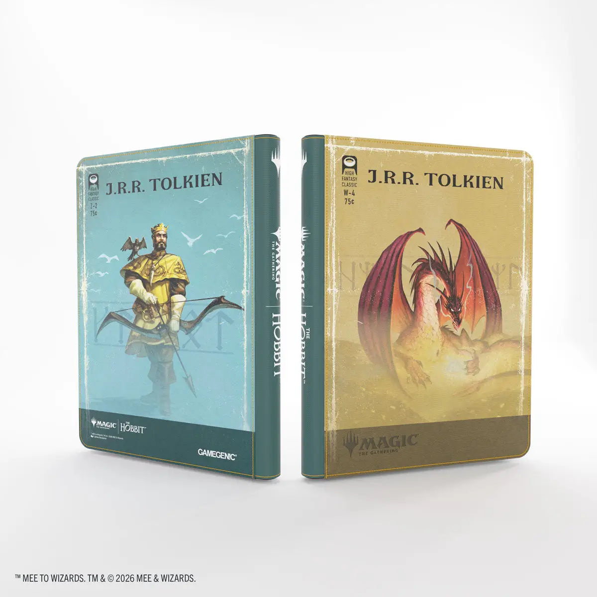 Gamegenic: 18 Pocket Zip-Up Album - MTG The Hobbit (Gleaming Splendor/King of Dale) - Other