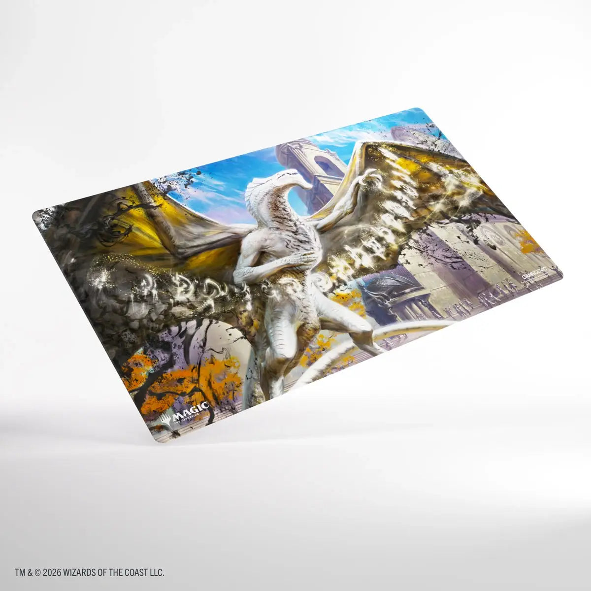 Gamegenic MTG Secrets of Strixhaven Shiny Playmat - Silverquill the Disputant - Gaming Supplies - Playmat