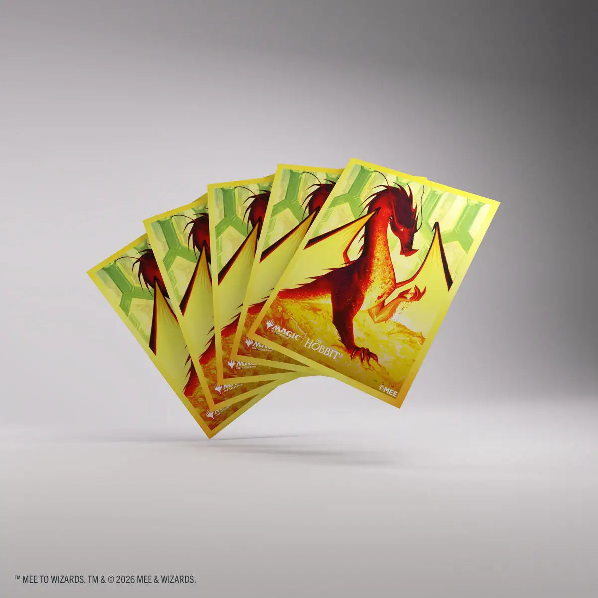 Gamegenic: Premium Art Sleeves - MTG The Hobbit (Smaug the Golden) - Magic Card Sleeves