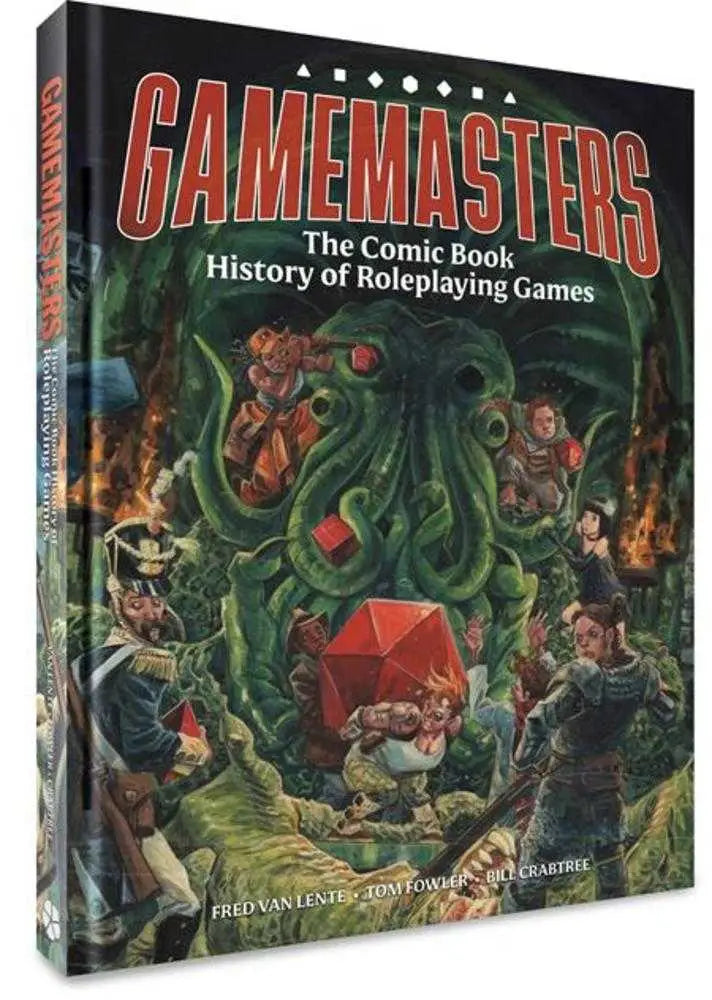 Gamemasters comic book showcasing the history of roleplaying games and comic art