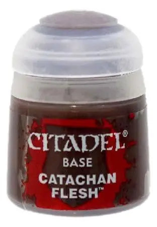 Citadel Base Paint Catachan Flesh pot for Warhammer models from Games Workshop