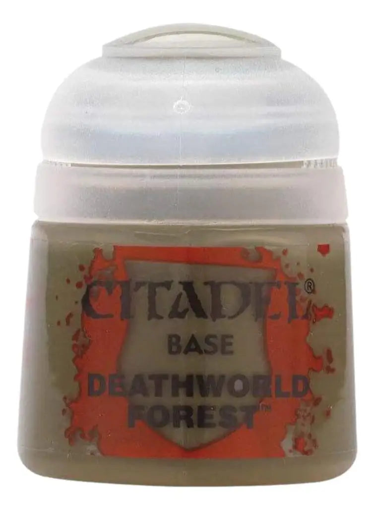 Citadel Deathworld Forest base paint from Games Workshop for miniature painting
