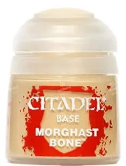Citadel Morghast Bone base paint in 12ml for miniature model highlighting and detailing