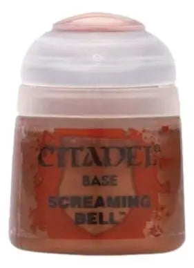 Citadel Screaming Bell base paint bottle from Games Workshop for Warhammer models