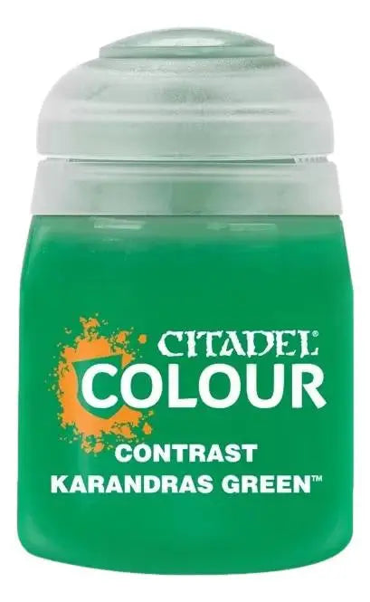 Games Workshop Citadel Paint Contrast: KARANDRAS GREEN (18ML) - Paint