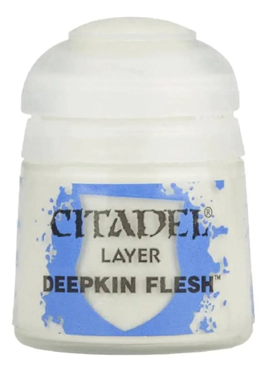 Citadel Layer Deepkin Flesh paint pot from Games Workshop for miniature painting