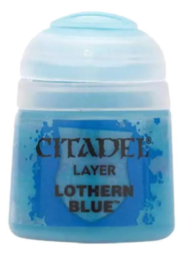 Citadel Lothern Blue Layer Paint Pot from Games Workshop for Warhammer models