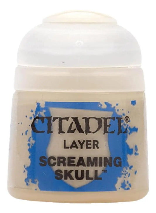 Citadel Screaming Skull paint pot from Games Workshop Citadel Layer Paint 12ml