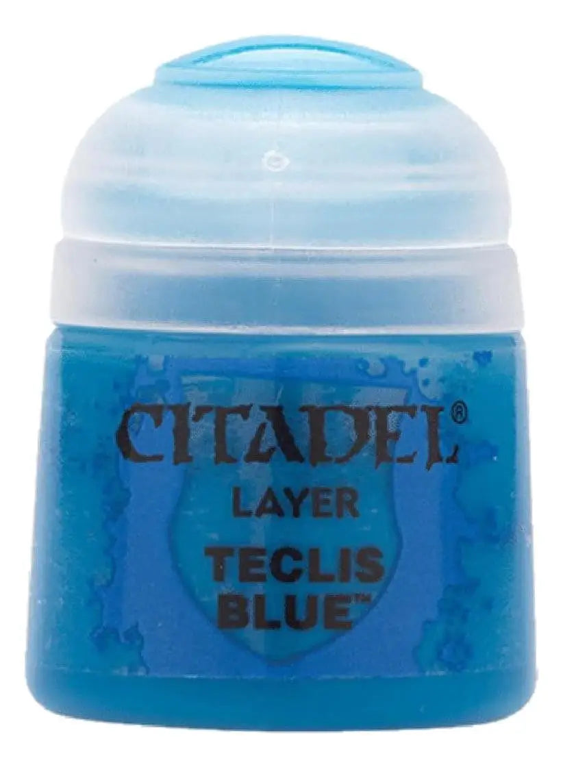 Citadel Teclis Blue paint pot from Games Workshop Citadel Paint Layer 12ml