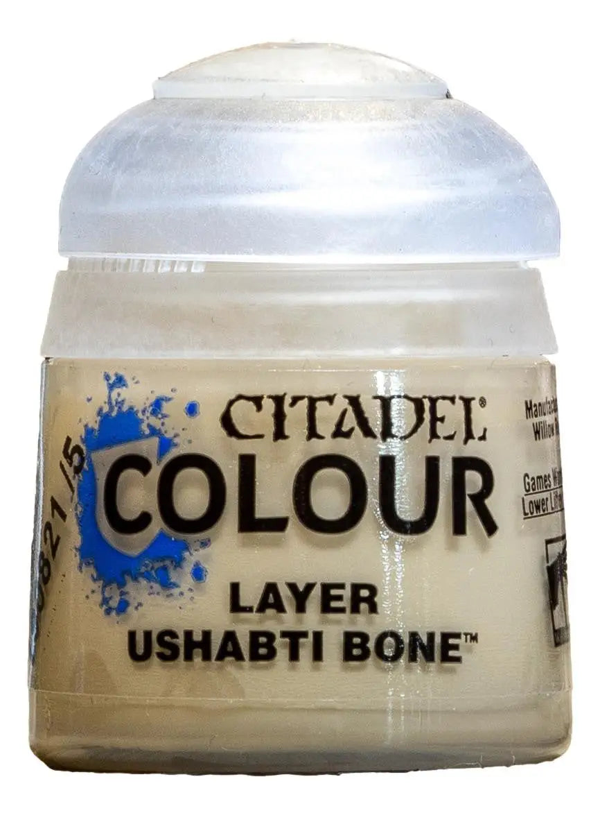 Citadel Ushabti Bone layer paint pot from Games Workshop for miniature painting
