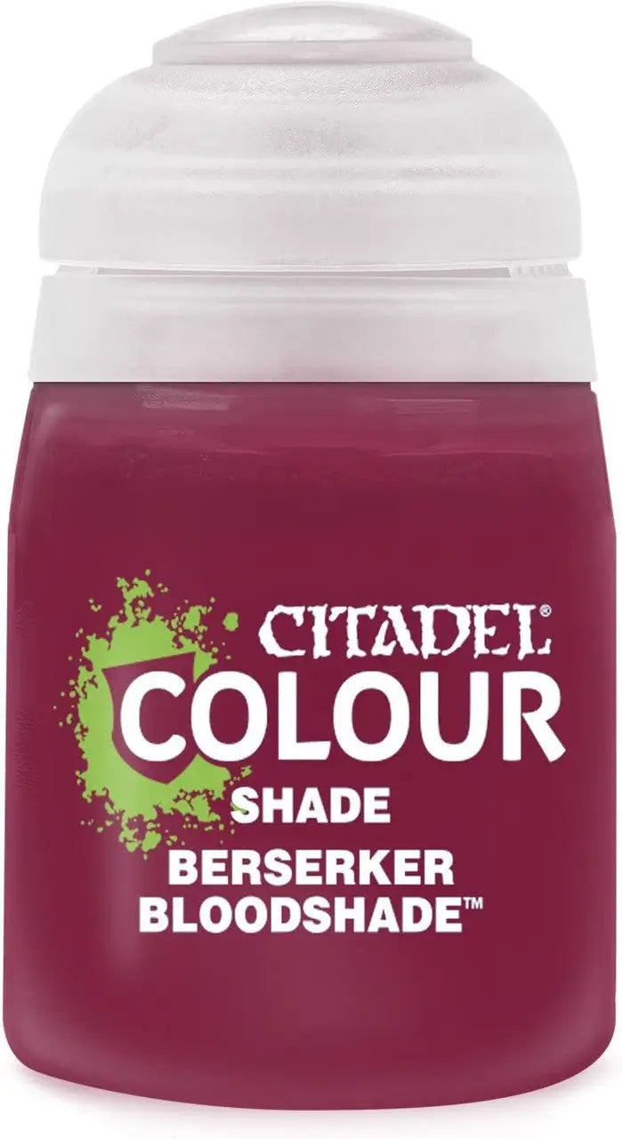 Games Workshop Citadel Paint Shade Paint: BERSERKER BLOODSHADE (18ML) - Other