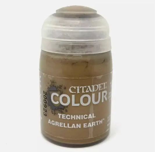 Citadel Technical Agrellan Earth paint pot for model painting and terrain detailing