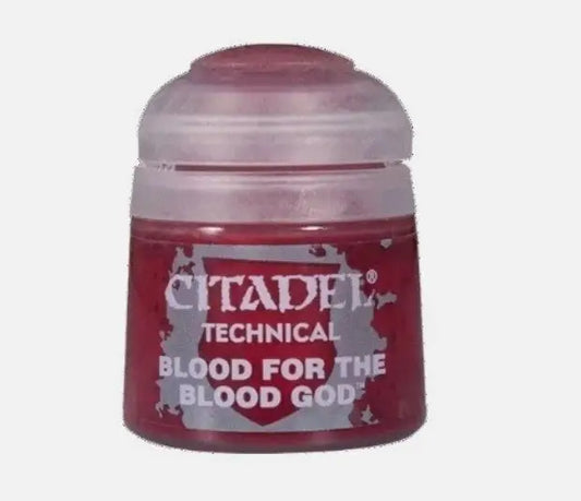 Citadel Blood for the Blood God paint pot in Games Workshop Citadel Paint Technical collection