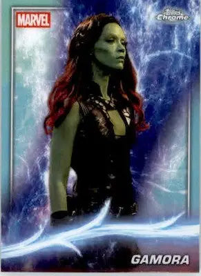 Gamora - 2025 Topps Chrome Marvel Studios - #48 - Rainbow Refractor Non_sport - Marvel Card Single
