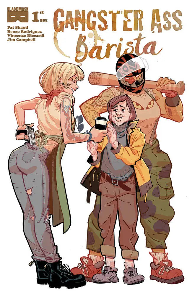 Gangster Ass Barista #1 Cover A Conor Hughes - Back Issues