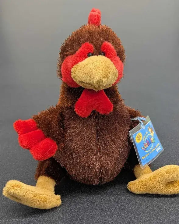 Ganz Webkinz HM346 Rooster Stuffed Animal - Code Unused & Sealed - Action Figure & Toy