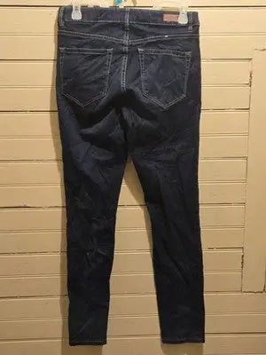 Garage Jeans Womens 7 Dark Blue Skinny Stretch Premium Denim Super Soft Comfort - Apparel