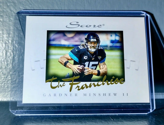 Gardner Minshew II 2020 Panini NFL Instant Score The Franchise #15 Card 1/1251 - Football Card Single