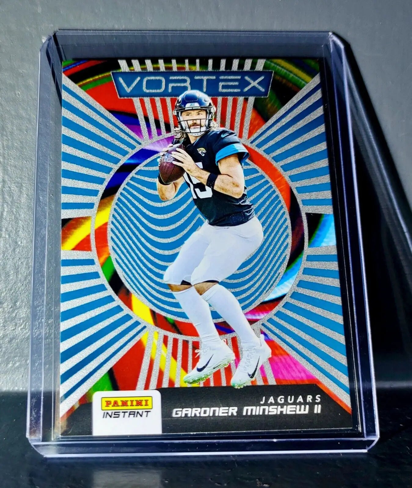 Gardner Minshew II 2020 Panini NFL Instant Vortex #13 Football Card 1/935 - Football Card Single