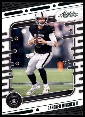 Gardner Minshew II 2024 Panini Absolute Green #54 Las Vegas Raiders - Football Card Single