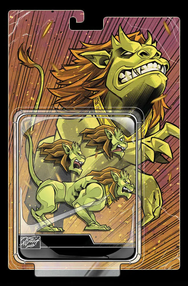 Muscular green dragon-like action figure from Gargoyles #12, perfect for trading cards collectors