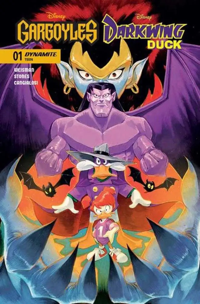 Gargoyles Darkwing Duck #1 Cover B Ivan Bigarella Variant - Back Issues