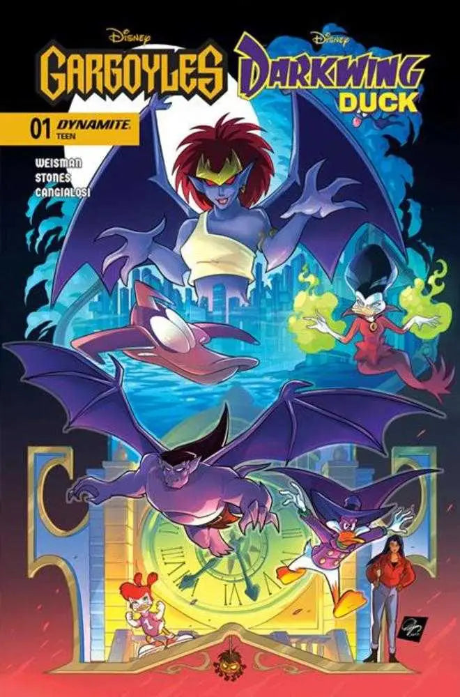Gargoyles Darkwing Duck #1 Cover D Ciro Cangialosi Variant - Back Issues