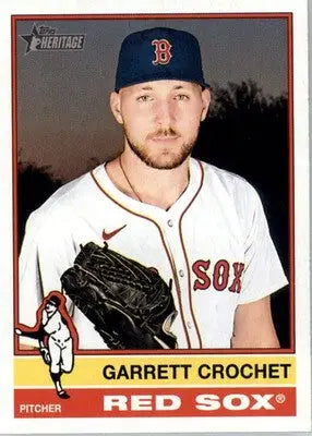Garrett Crochet - 2025 Topps Heritage - #267 - Baseball - Baseball Card Single
