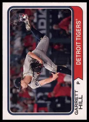 Garrett Hill Rookie 2023 Topps Heritage #170 Detroit Tigers - Baseball Card Single