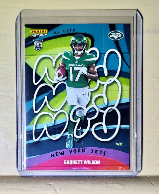 Garrett Wilson 2022 Panini NFL MyCity #25 Rookie Football Card 1/1860 - Football Card Single
